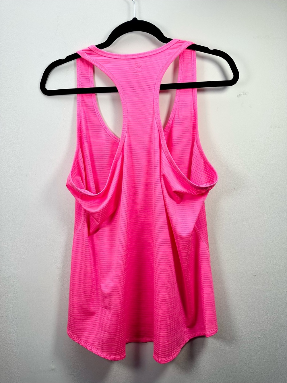 Athleta Shadow Stripe Chi Tank, Shocking Pink, XL - Picture 4 of 12